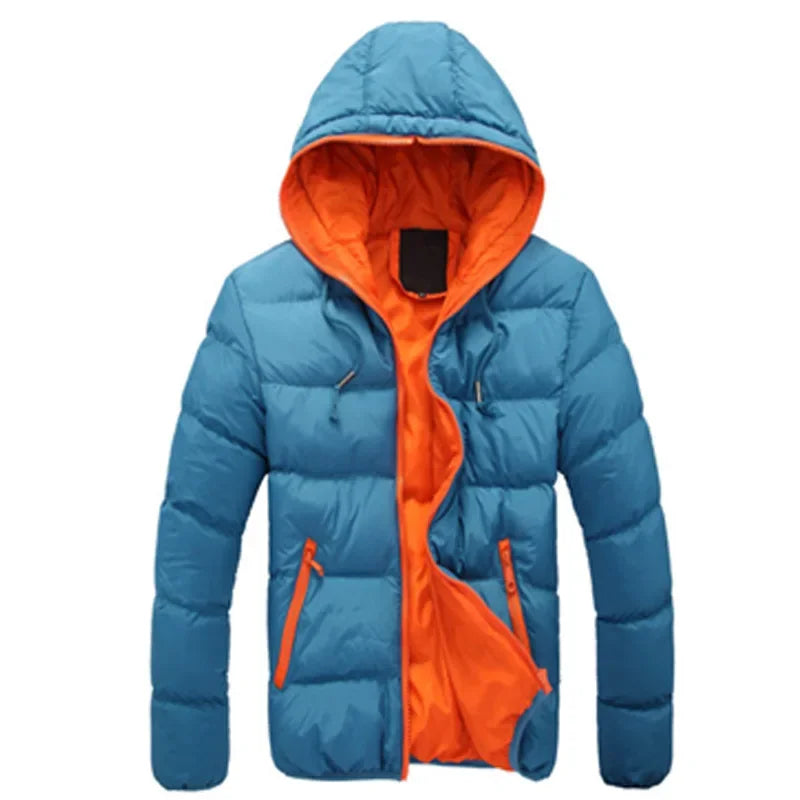 Men's Hooded Winter Cotton Coat