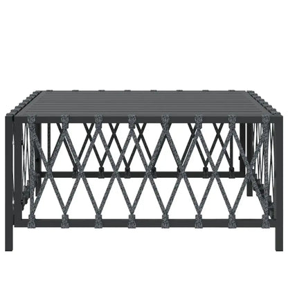 Stylish anthracite garden table