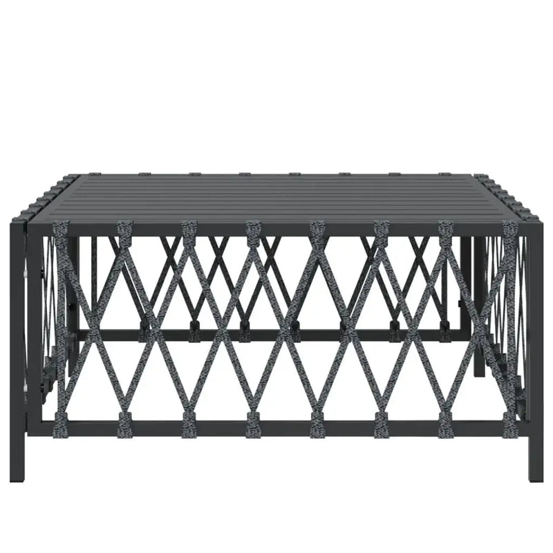 Stylish Anthracite Garden Table