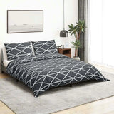 Luxury Grey Cotton Duvet Cover Set