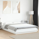 Stylish White Bed Frame