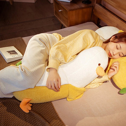 Cute banana duck plush toy