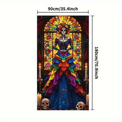 2D Flat Background Cloth Banner Halloween Decoration