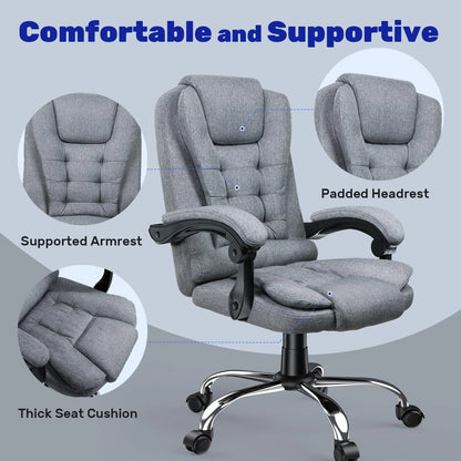 Executive high back pu leather chair