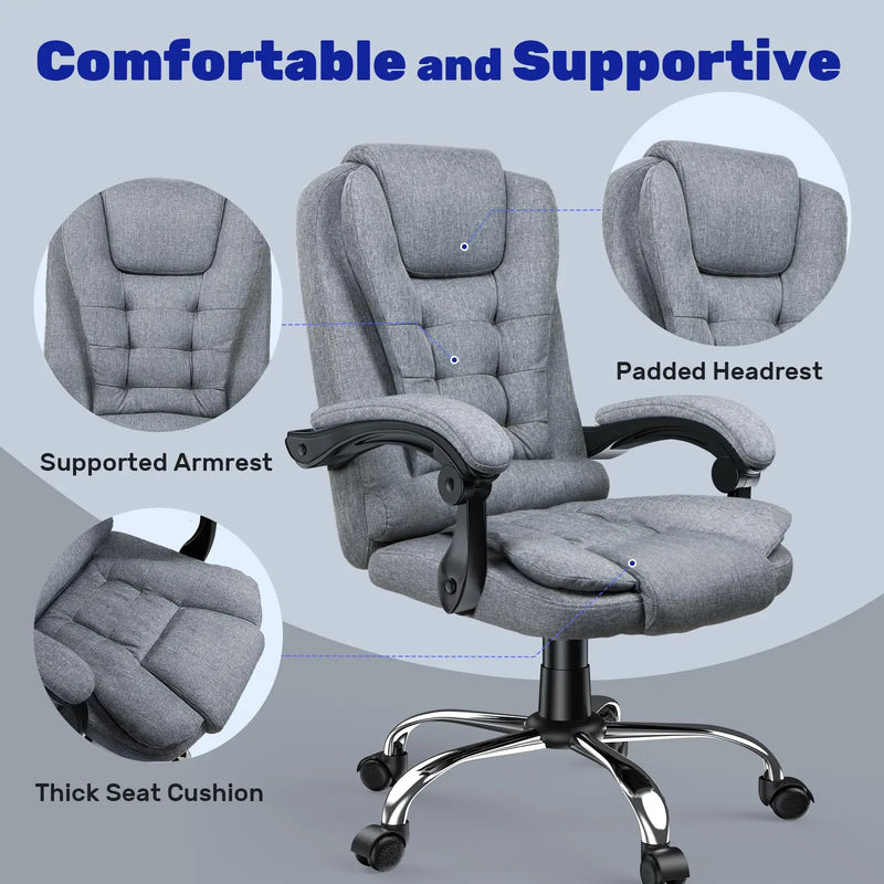 Executive High Back PU Leather Chair