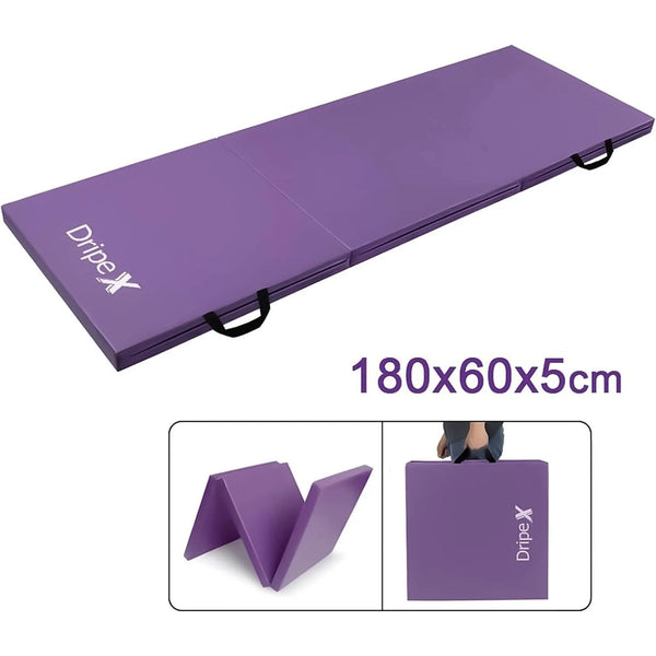Nonslip PU Leather Yoga Mat - Soft & Foldable | East R Us