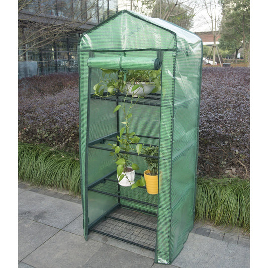 Garden greenhouse with 4 levels