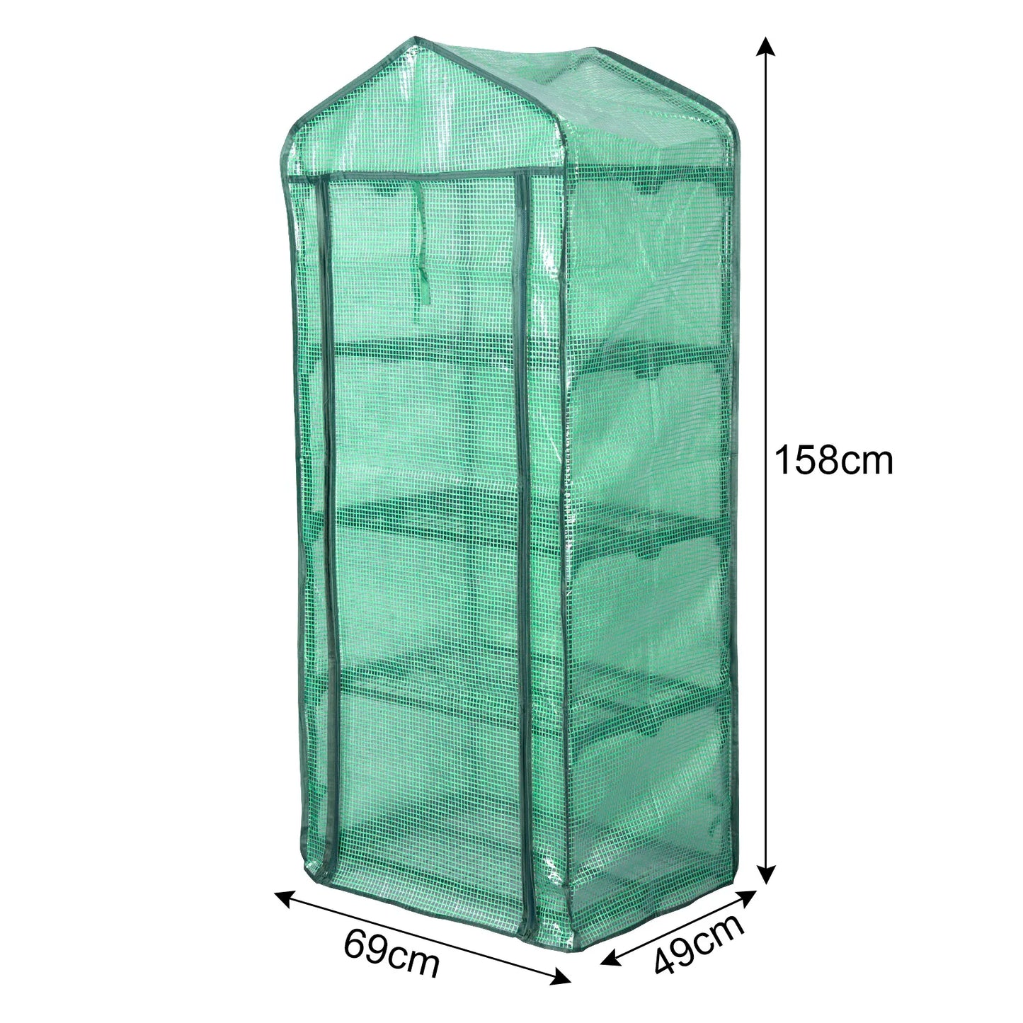 Garden greenhouse with 4 levels