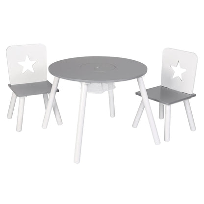 Children's table & 2 chairs set