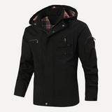 Breathable Windproof Zipper Long Sleeve Coat