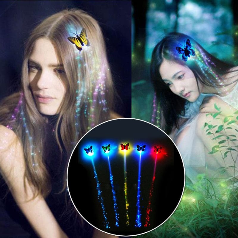LED Glow Hair Braid