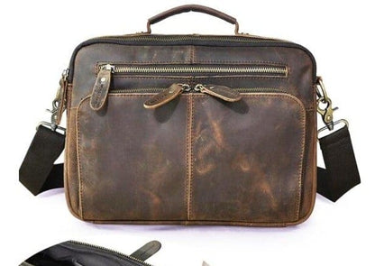 Quality Original Leather Men's Satchel Bag