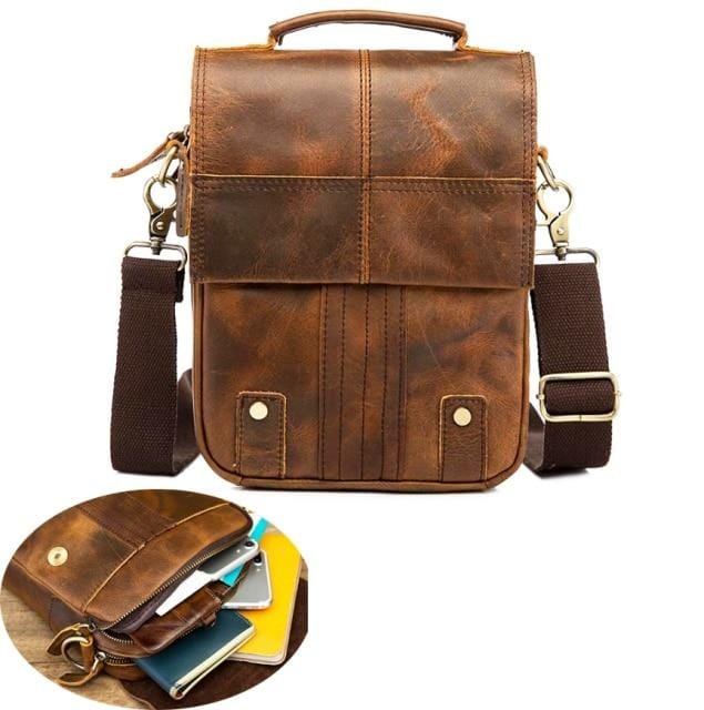 Quality Original Leather Men's Satchel Bag